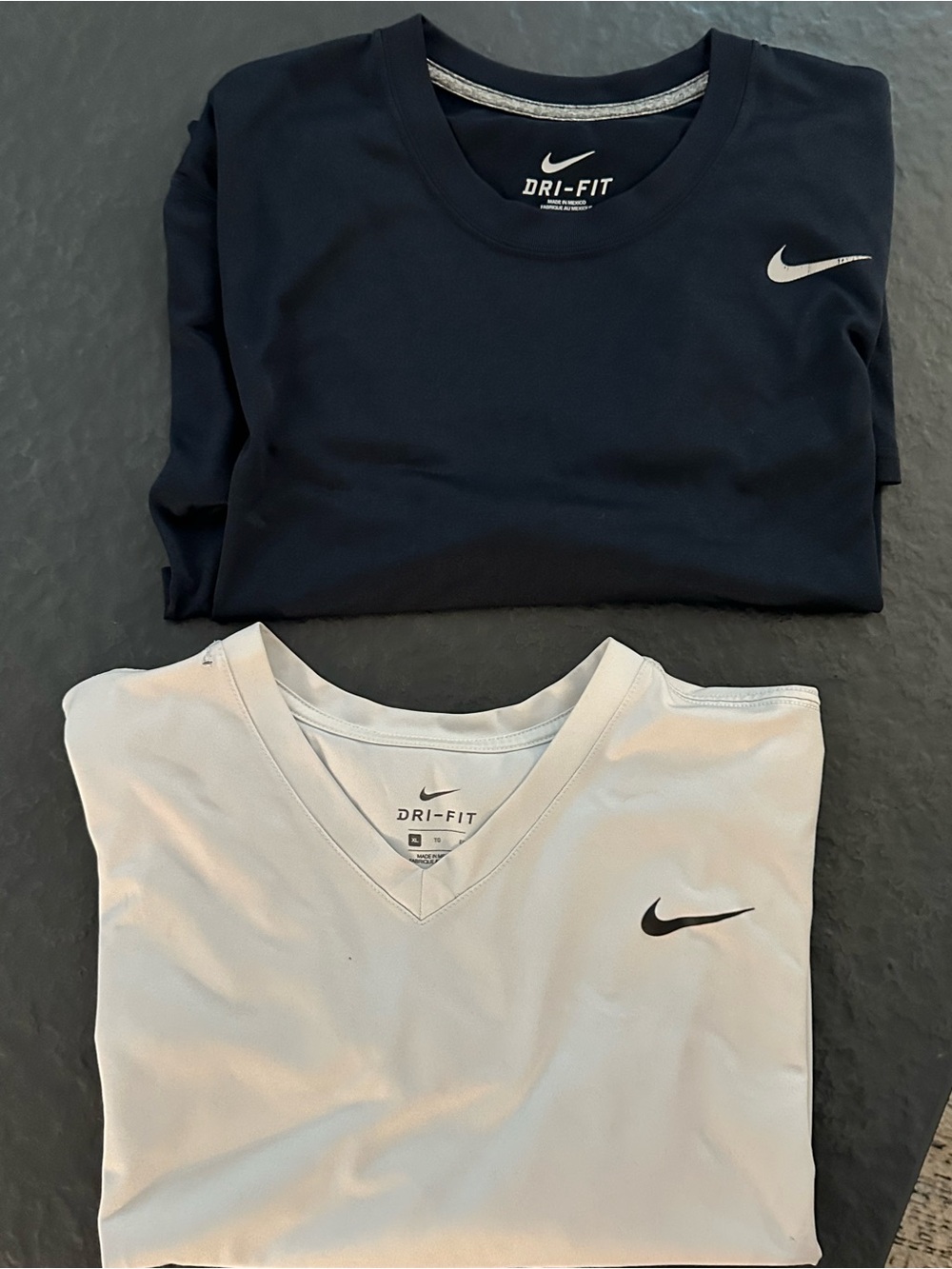 Used Bundle of Black and White Nike Short Sleeve Dri-FIT Tees